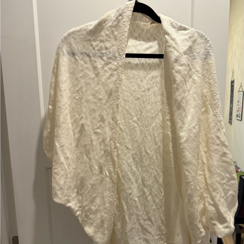 Roxy Ivory Knit Cardigan
